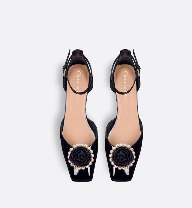 Giày Dior Rose Pump Nữ Đen