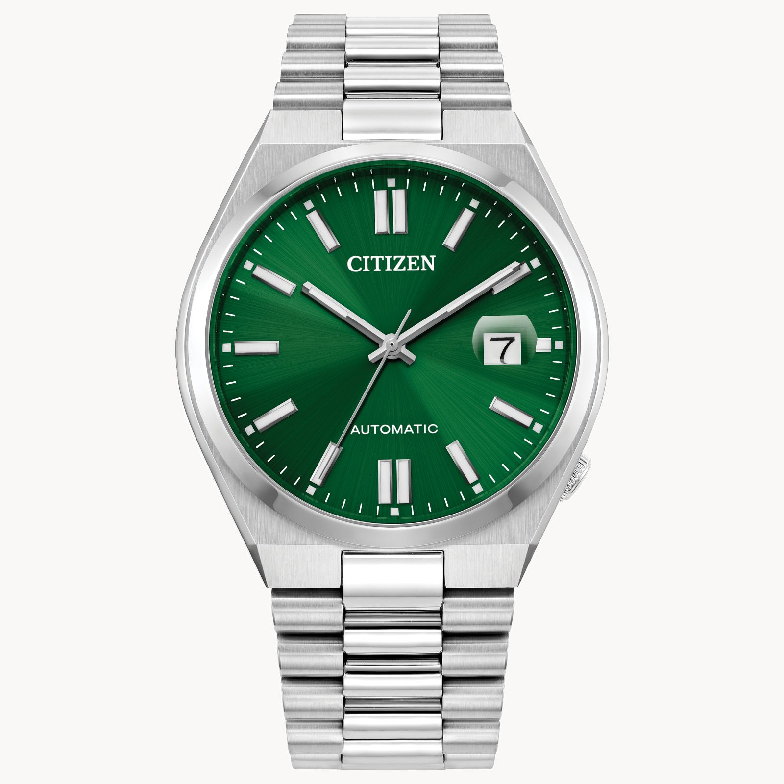 Đồng Hồ Citizen “TSUYOSA” Collection Nam Xanh Lá Bạc