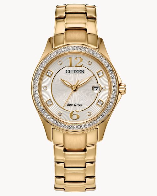 Đồng Hồ Citizen Crystal Nữ Vàng