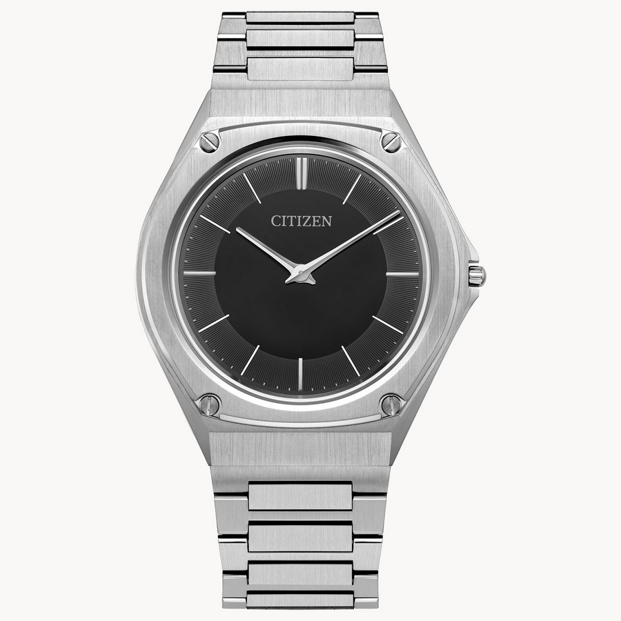 Đồng Hồ Citizen Eco-Drive One Nữ Bạc Đen 38mm