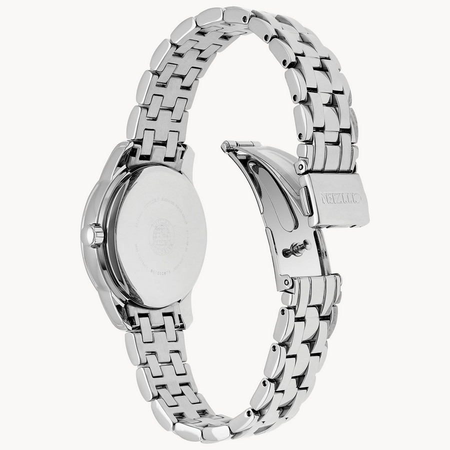 Đồng Hồ Citizen Silhouette Crystal Nữ Bạc 32mm