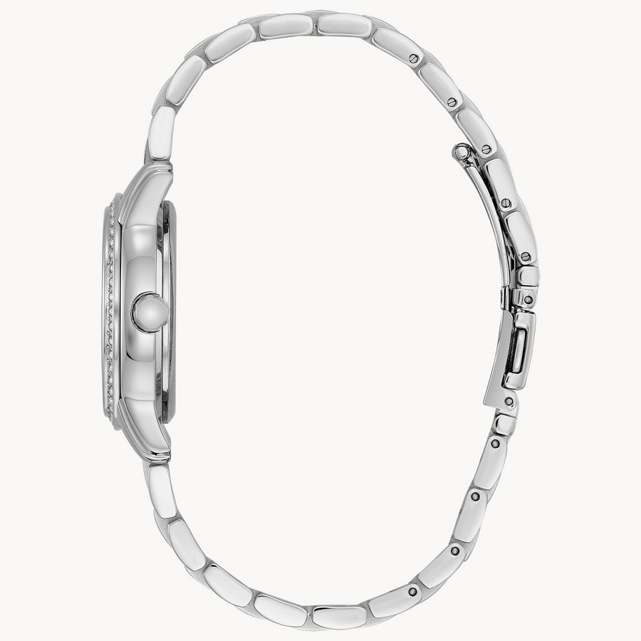 Đồng Hồ Citizen Silhouette Crystal Nữ Bạc 32mm