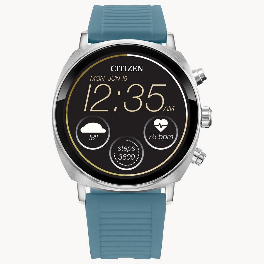 Đồng Hồ Citizen CZ Smart Touchscreen Nữ Đen Xanh Dương