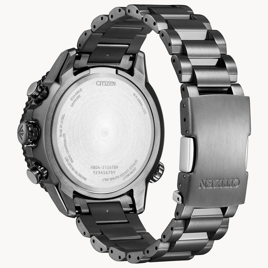 Đồng Hồ Citizen Promaster Navihawk A-T Nam Xám Xanh Lục