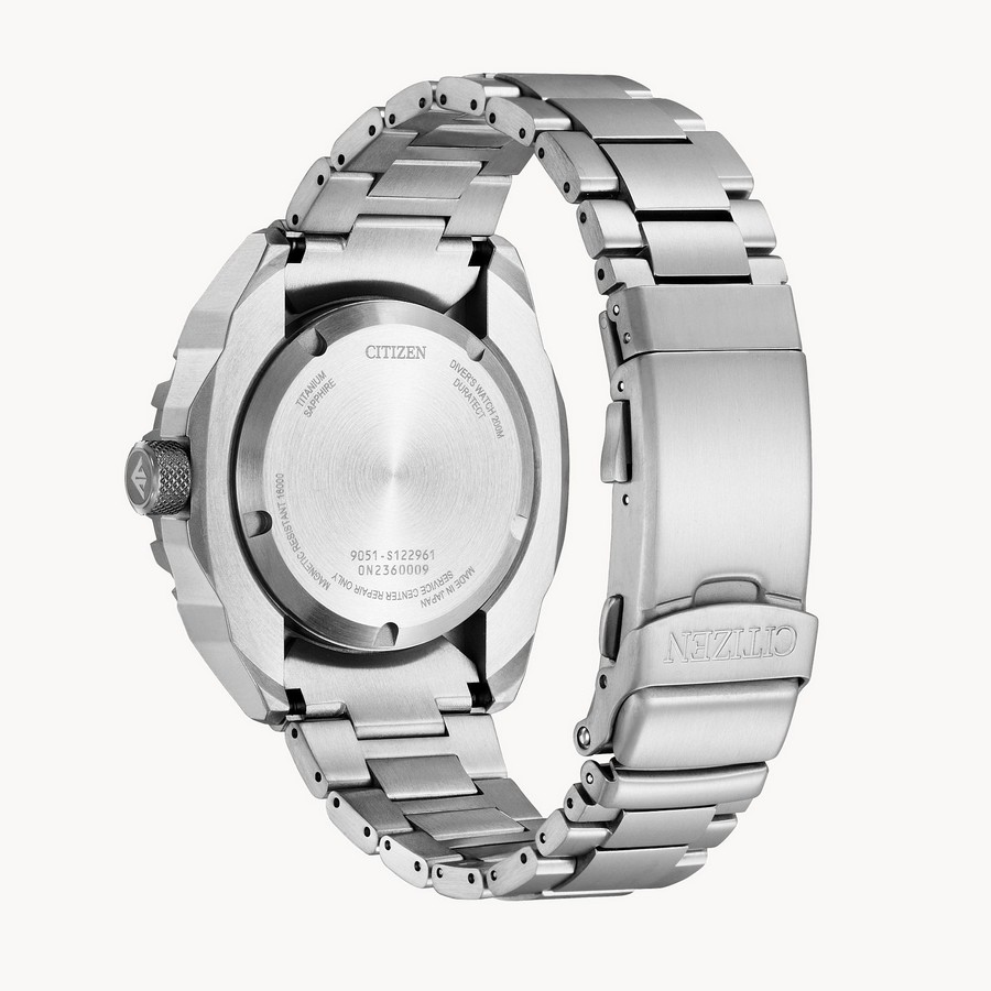 Đồng Hồ Citizen Promaster Dive Automatic Nam Xám Đen