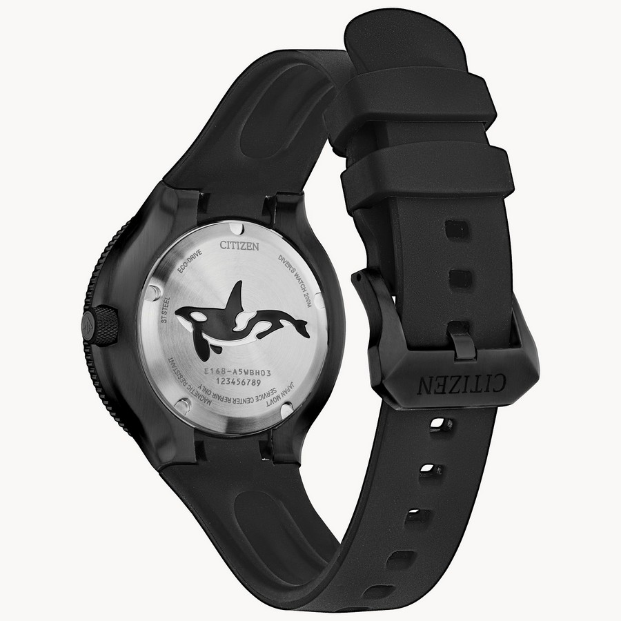 Đồng Hồ Citizen Promaster Dive Nam Đen Xám