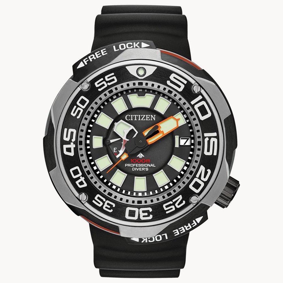 Đồng Hồ Citizen Promaster 1000M Professional Diver Nam Đen