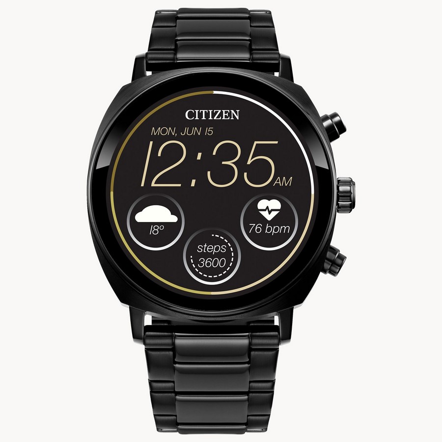 Đồng Hồ Citizen CZ Smart Touchscreen Nam Đen 41mm