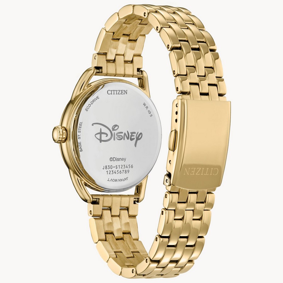 Đồng Hồ Citizen Mickey Classic Nữ Vàng Trắng