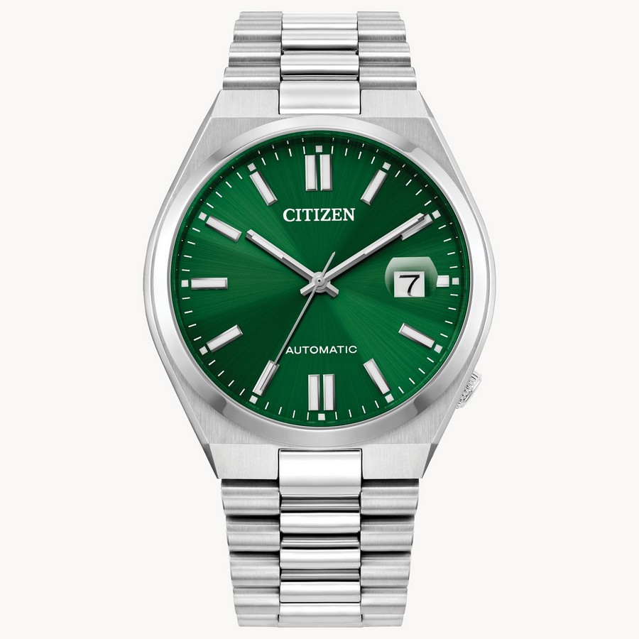 Đồng Hồ Citizen “TSUYOSA” Collection Nữ Bạc Xanh Lá