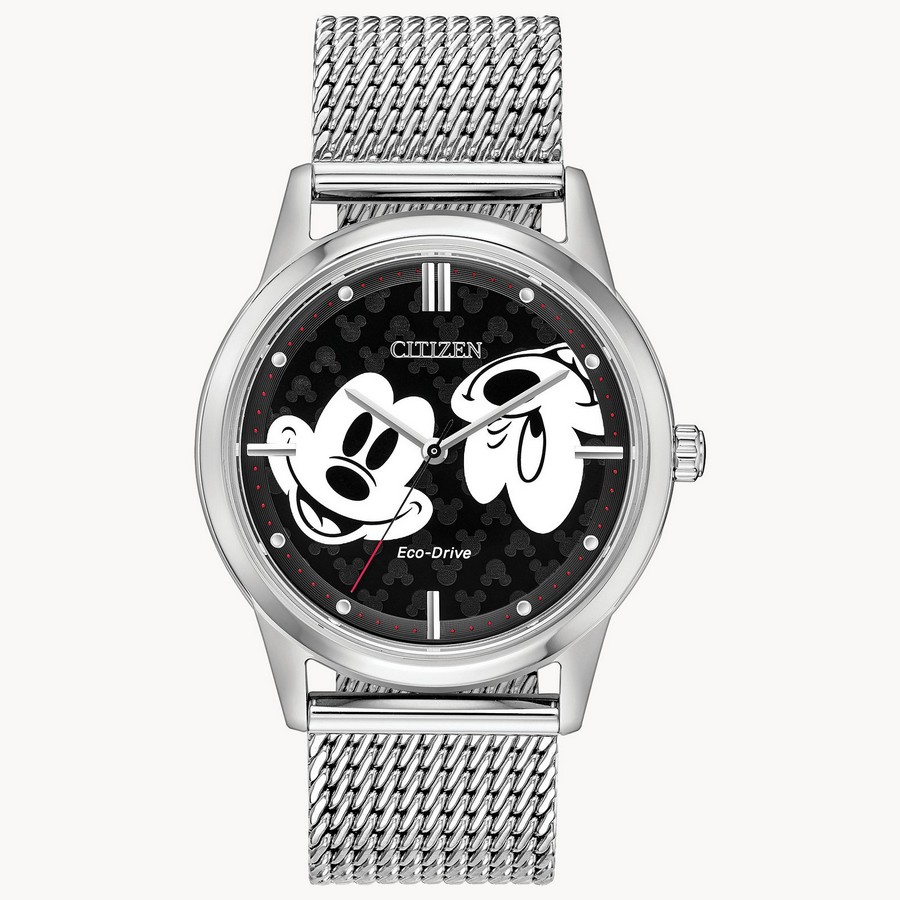 Đồng Hồ Citizen Mickey Mouse Nữ Bạc Đen